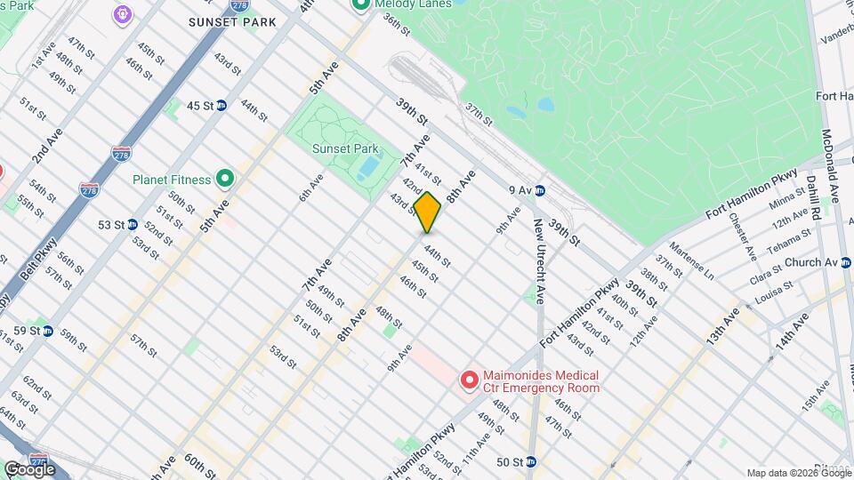 4317 8th Ave Mapa y Detalles de la Ubicación