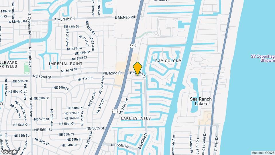 2851 NE 60th St Map and Location Details