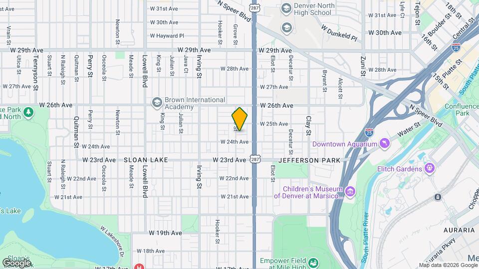 2428 Grove St Map and Location Details