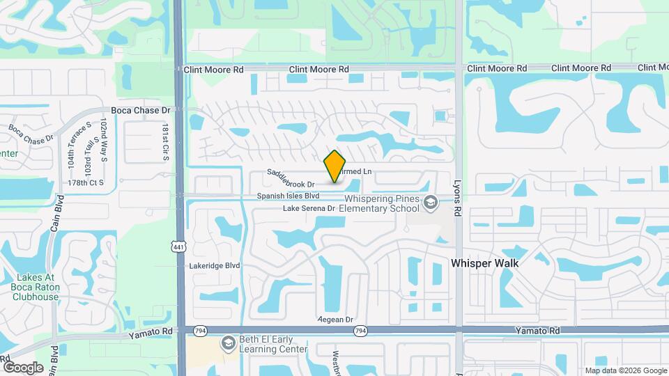 9422 Saddlebrook Dr Mapa y Detalles de la Ubicación