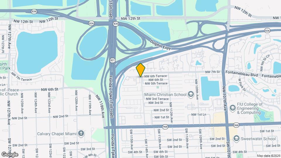 650 NW 114th Ave Map and Location Details