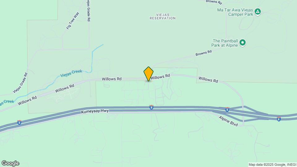 5553 Willows Rd Map and Location Details
