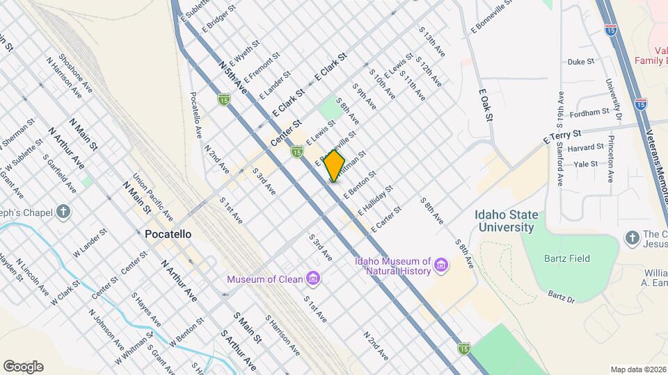 422 S 5th Ave Map and Location Details