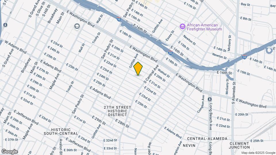 1217 E 22nd St Map and Location Details