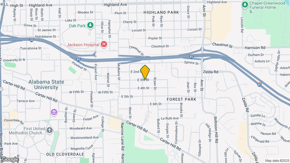 2204 E 3rd St Map and Location Details