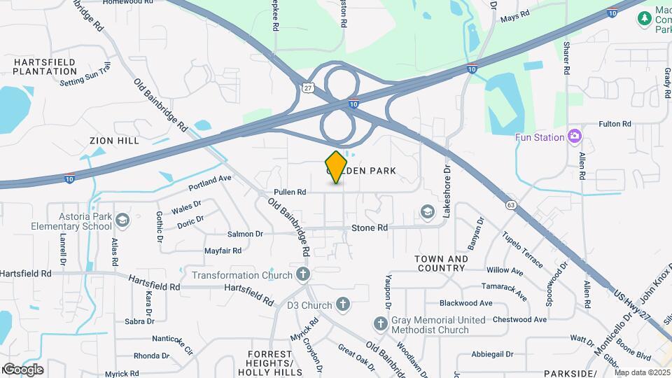 1502 Pullen Rd Map and Location Details