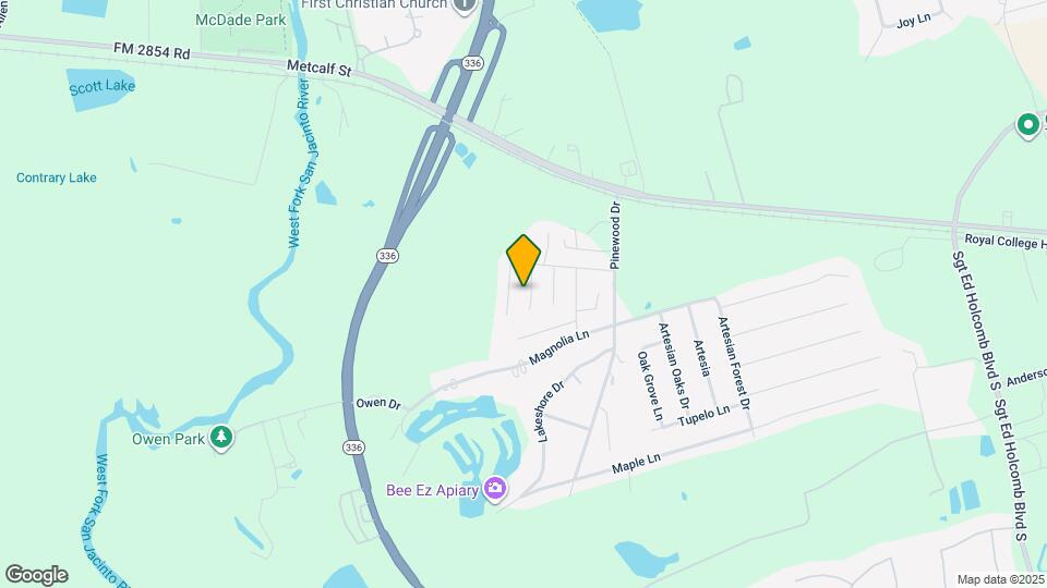 308 Broken Pine Ct Map and Location Details