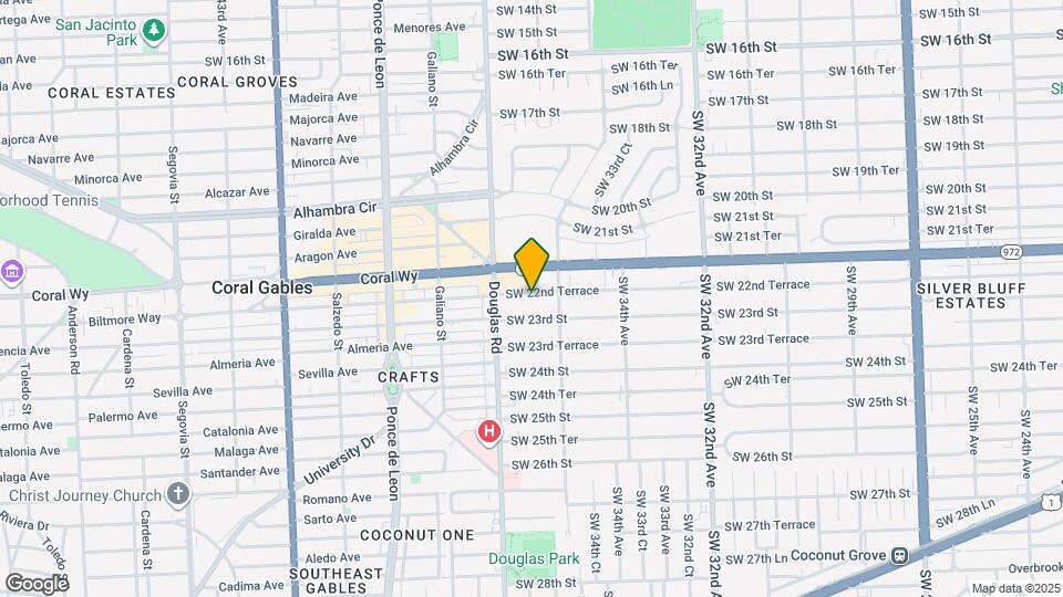 3652 SW 22nd Terrace Map and Location Details