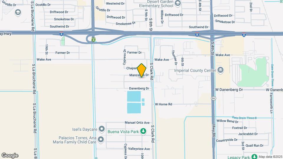 950 Jacaranda Dr Map and Location Details