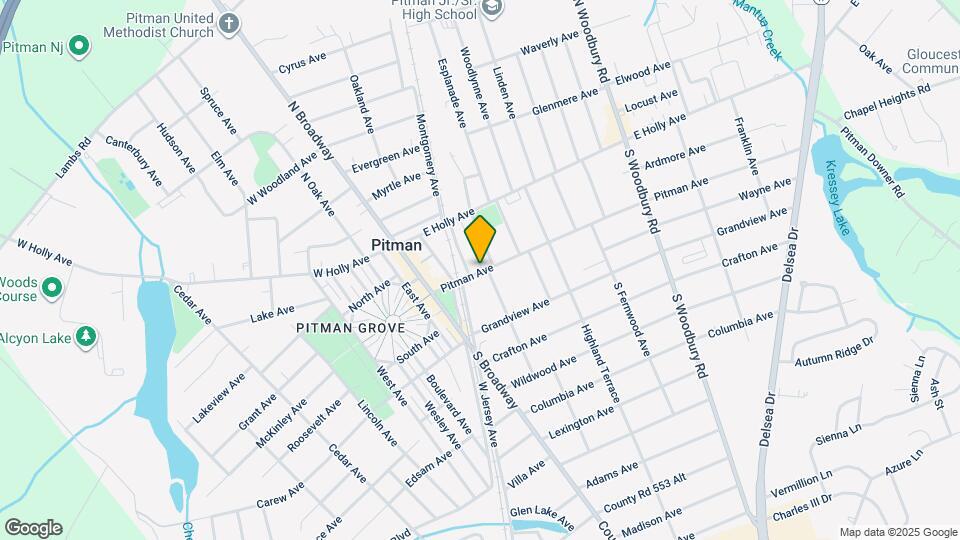 60 Pitman Ave Map and Location Details