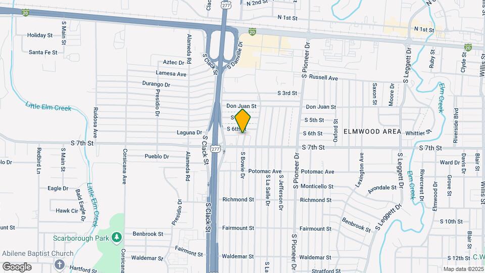 610 S Bowie Dr Map and Location Details