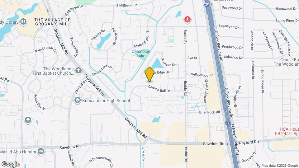 618 Cannon Ball Dr Map and Location Details