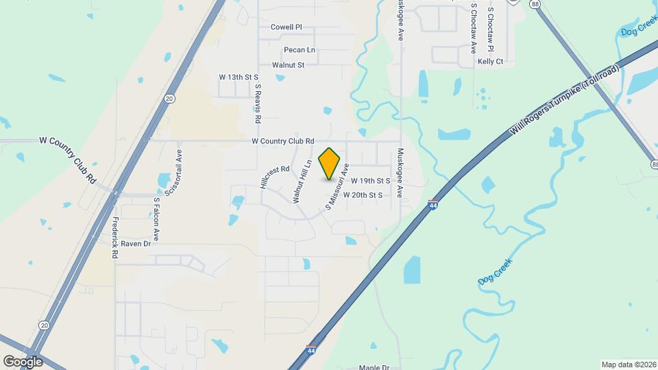 705 W 19th St S Map and Location Details