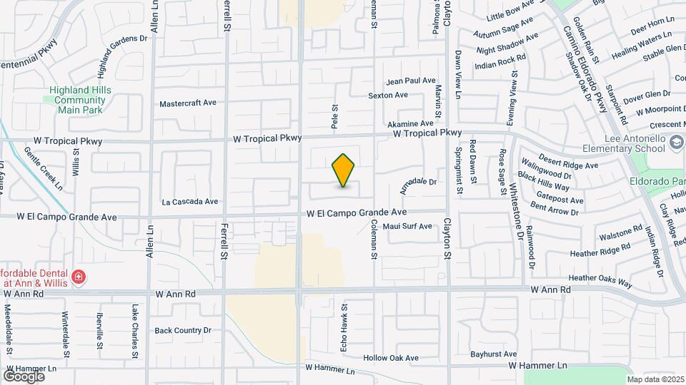 2602 Tropical Sands Ave Map and Location Details