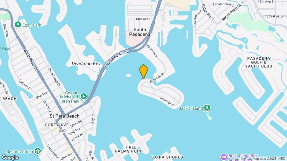 7160 Shore Dr S Map and Location Details