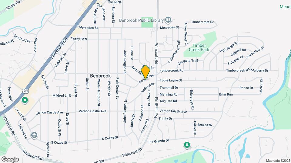 1004 Darnell Ave Map and Location Details