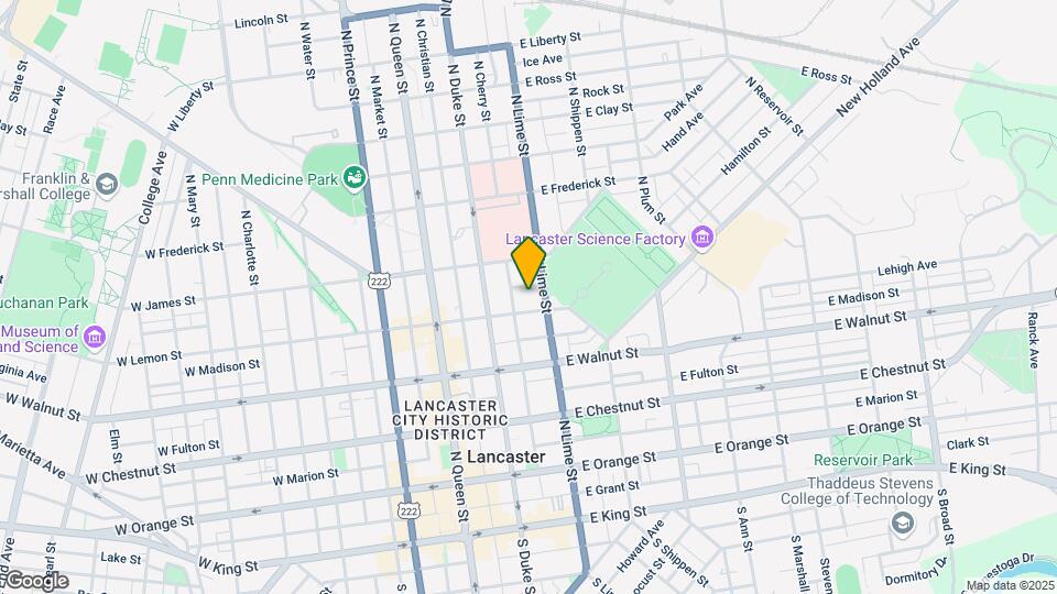 141 E Lemon St Map and Location Details
