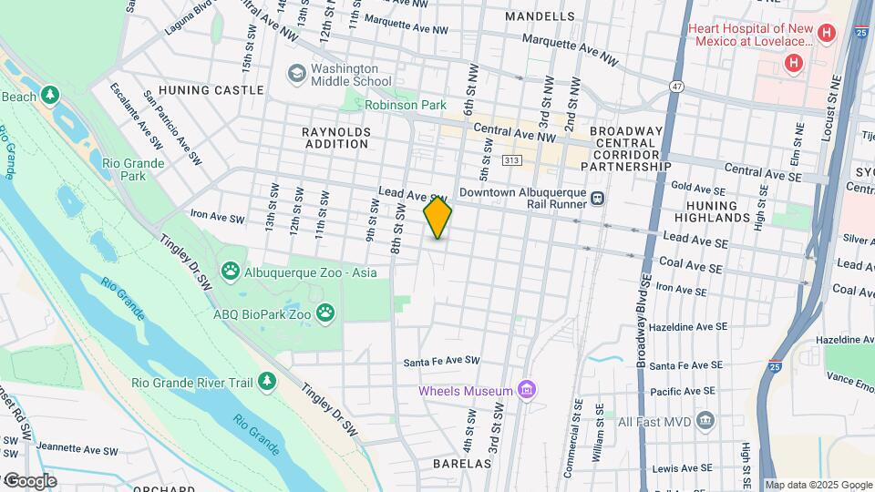 615 Iron Ave SW Mapa y Detalles de la Ubicación