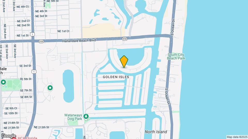 401 Golden Isles Dr, Unit 1108 Map and Location Details