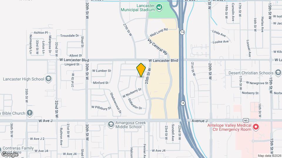 44639 Tarragon Dr Map and Location Details