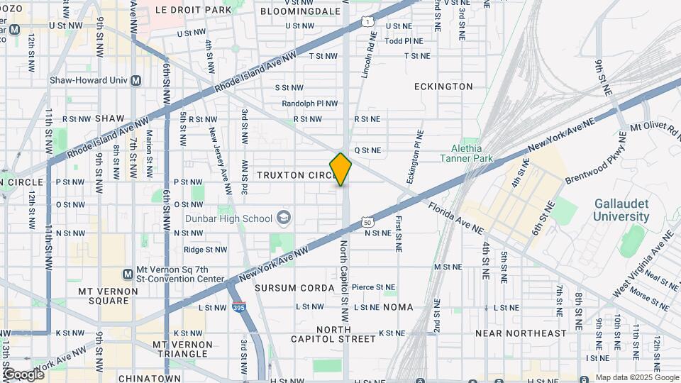 1420 North Capitol St NW-Unit -201 Map and Location Details