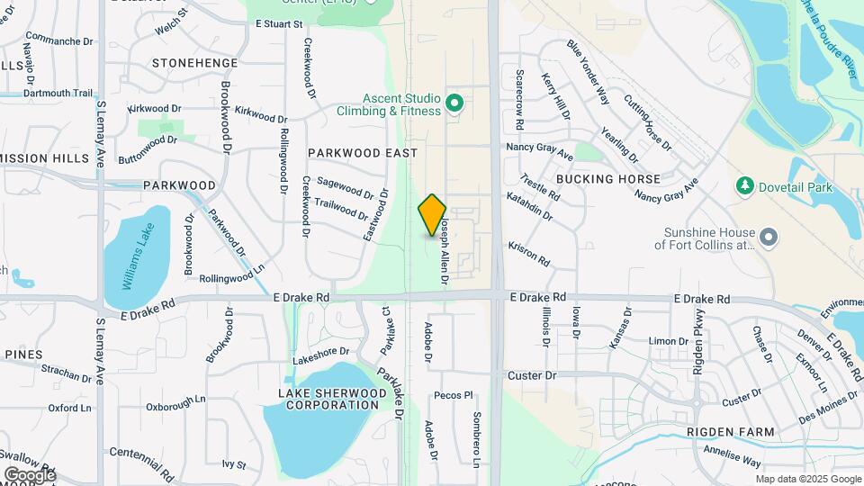 2408 Adobe Dr Map and Location Details