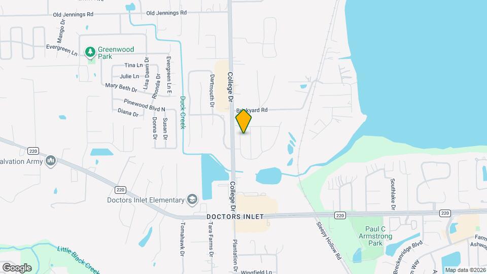 1829 Northglen Cir Map and Location Details