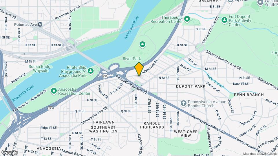 2503 Burns St Mapa y Detalles de la Ubicación
