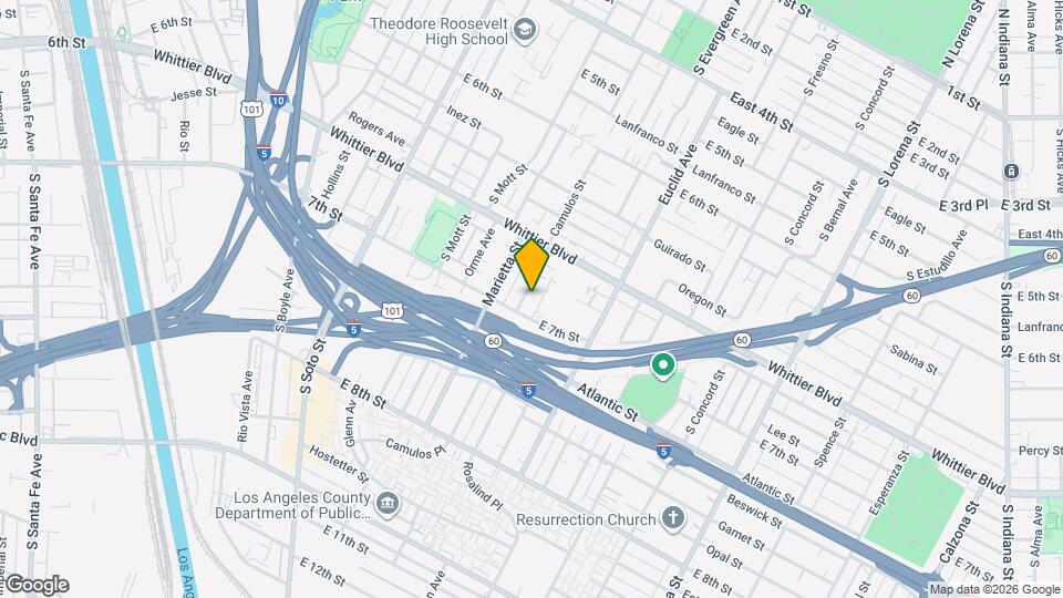 958 Camulos St Mapa y Detalles de la Ubicación