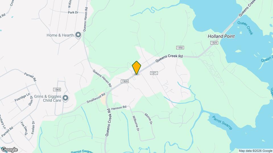 625 Queens Creek Rd Map and Location Details