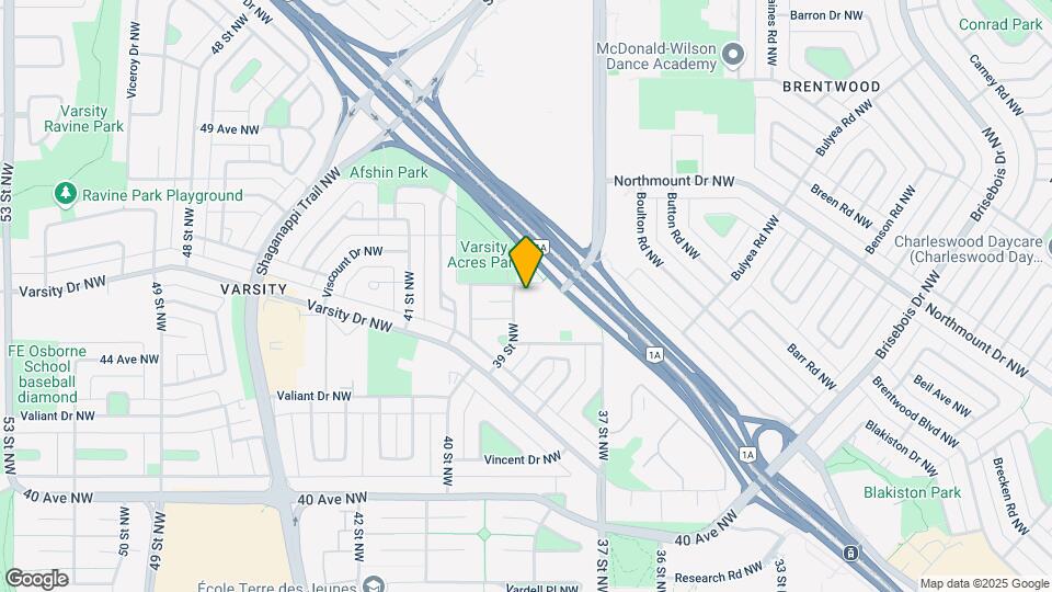 4500 39th St NW Map and Location Details