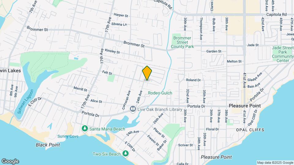 2430 Felt St, Unit 2430 Map and Location Details