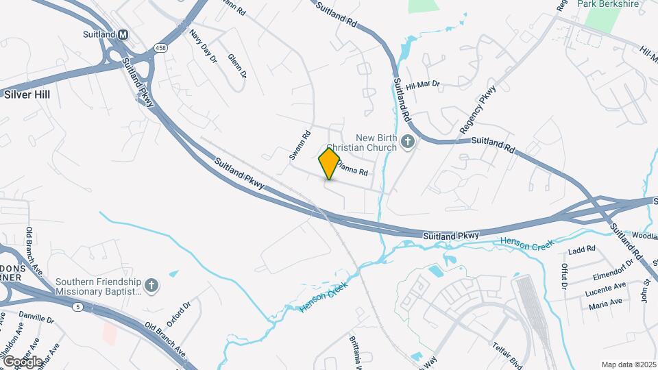 3801 Swann Rd Map and Location Details