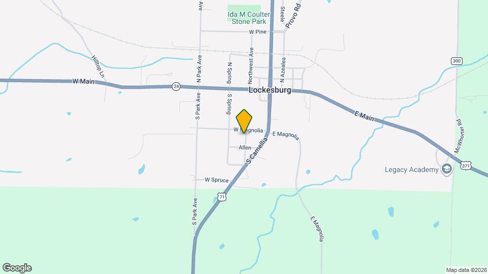 108 S West Ave Map and Location Details