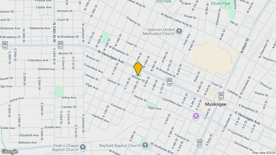 1012 Boston St Map and Location Details