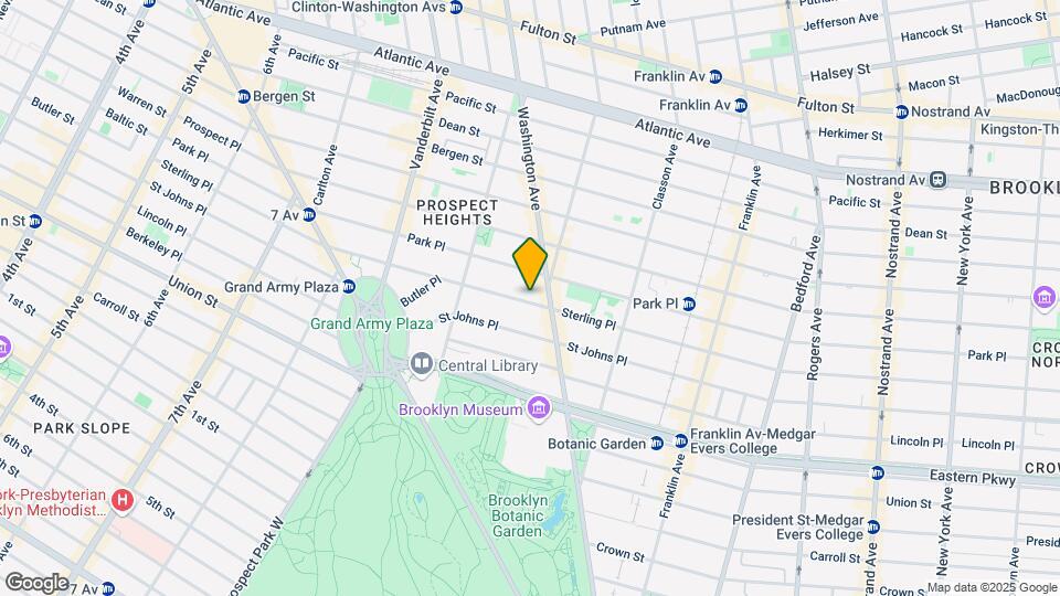 425 Sterling Pl Map and Location Details