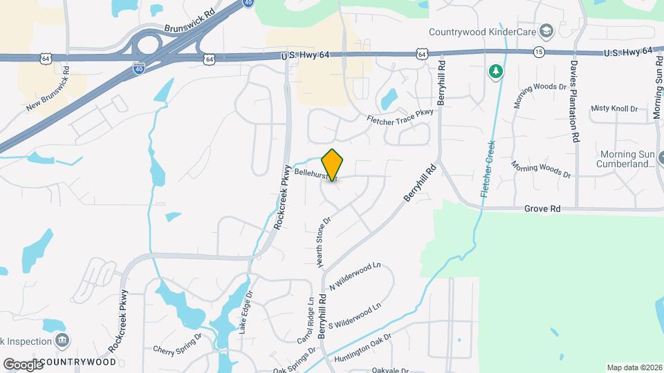 2663 Crossvine Cove S Mapa y Detalles de la Ubicación