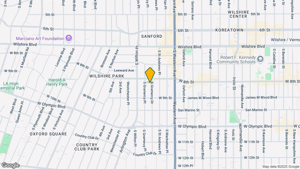 Gramercy Manor Mapa y Detalles de la Ubicación