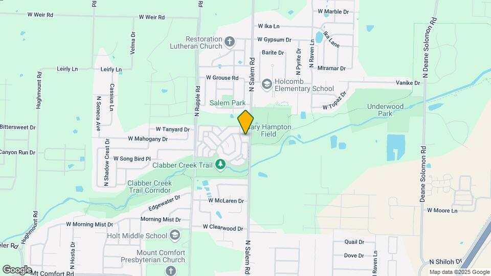 3415 Clabber Creek Blvd Mapa y Detalles de la Ubicación