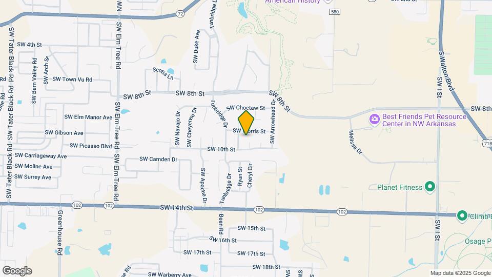 906 SW Terry Ln Mapa y Detalles de la Ubicación