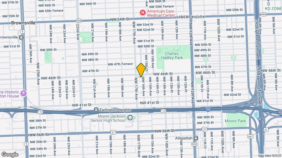 1613 NW 45th St Map and Location Details