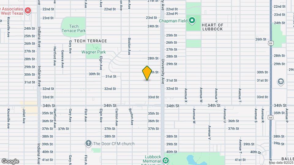 2601 31st St Map and Location Details