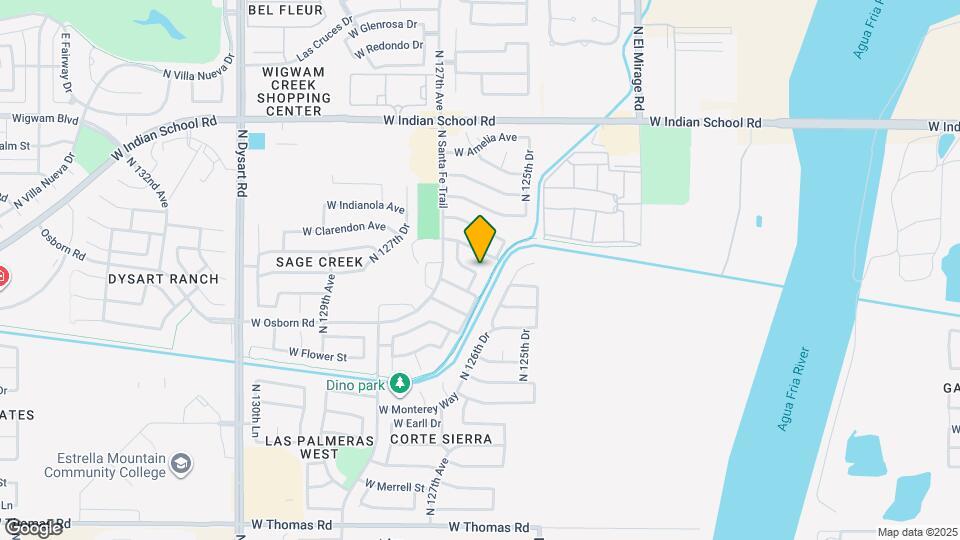 12672 W Osborn Rd Map and Location Details