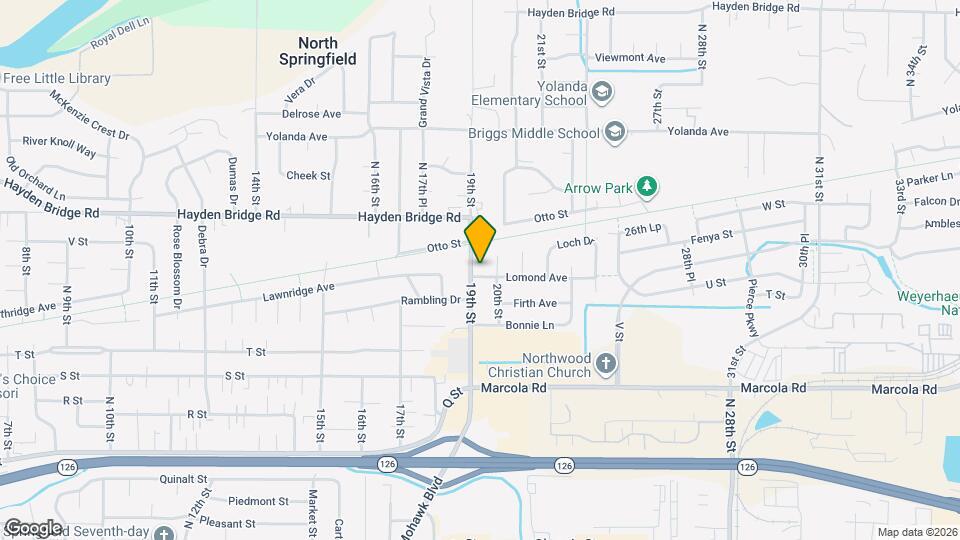 1914 Lomond Ave Mapa y Detalles de la Ubicación