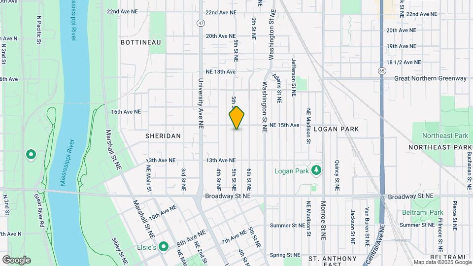 1421 5th St NE Mapa y Detalles de la Ubicación