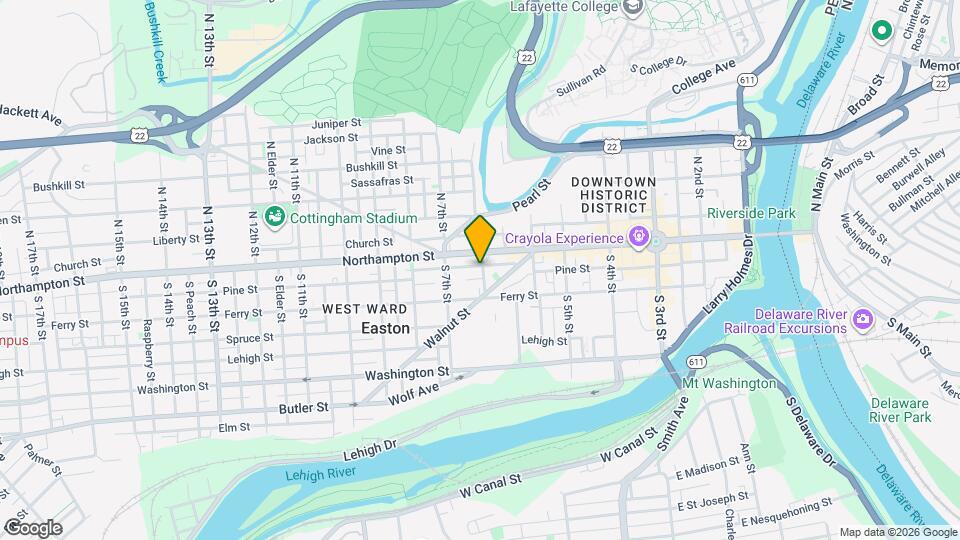 19 S Locust St Map and Location Details