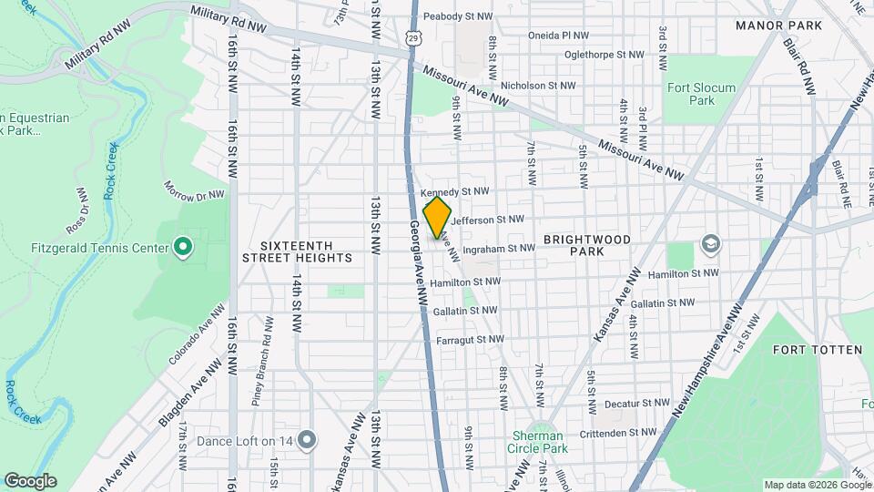 917 Ingraham St NW Map and Location Details