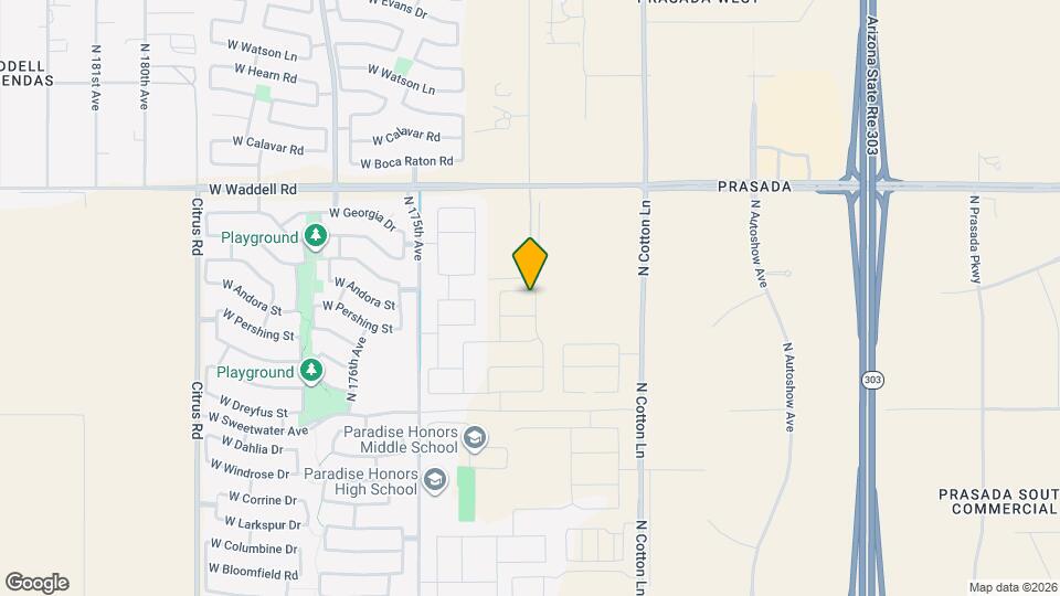 17285 W Alexandria Way Map and Location Details