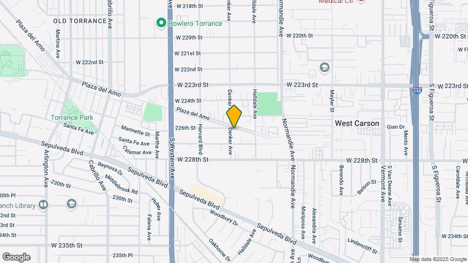 1440 Plaza Del Amo Mapa y Detalles de la Ubicación