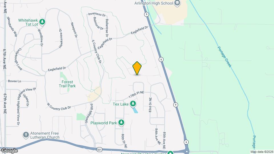 8118 Hunter Pl Map and Location Details